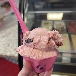 Burgundy Cherry Ice Cream