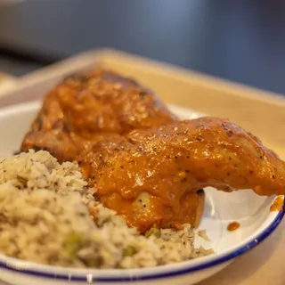 COCONUT RICE AND PEAS