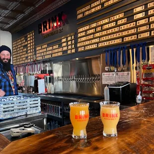 Bar area at Brink