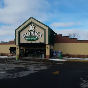 the front of the store