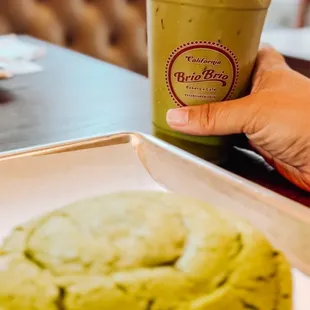 Matcha Cookie Bread, Matcha Espresso