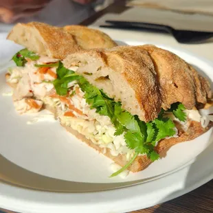 Chicken Banh Mi Sandwich