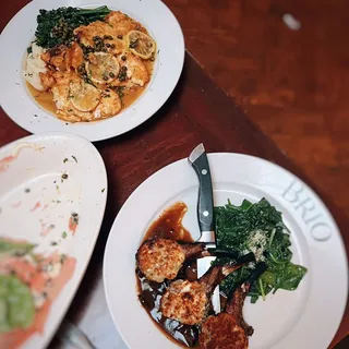 Gorgonzola Lamb Chops*