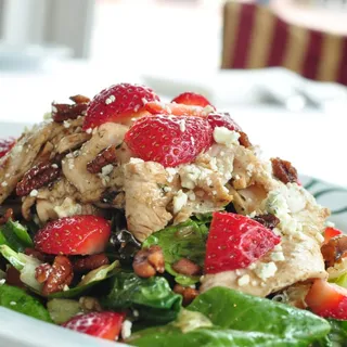 Strawberry Balsamic Chicken Salad