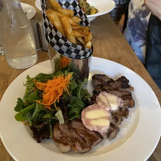 Grilled Steak Frites Dinner