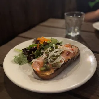 Smoked Salmon Tartine