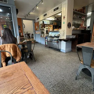 Inside - view from my table