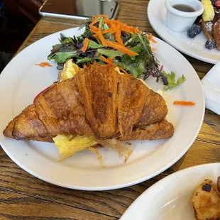 Breakfast Croissant Sandwich