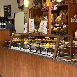 Fresh bread and pastries