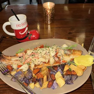 Redfish on the Half Shell