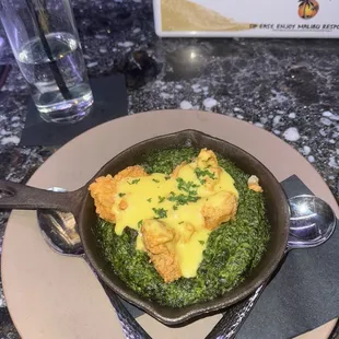 Broiled Oysters Rockefeller