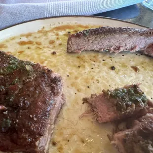 Over done steak