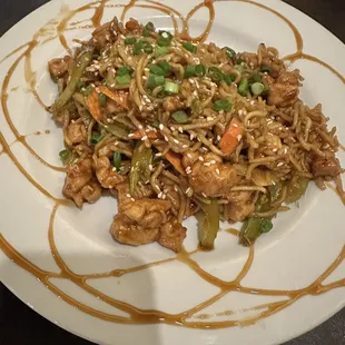 Yakisoba bowl w/chicken