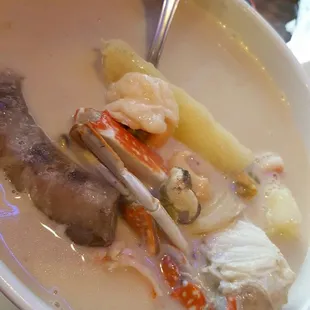 Sopa de mariscos