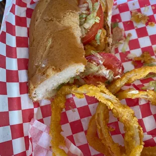Shrimp po boy