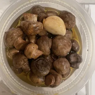 Smoked Mushrooms