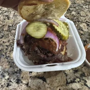 Twisted Texan Sandwich