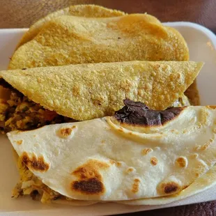 a plate of food