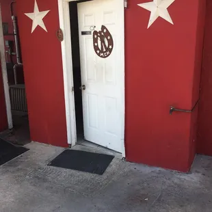 Restroom before you enter