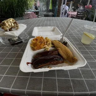 Rain + Soul food = the perfect storm!