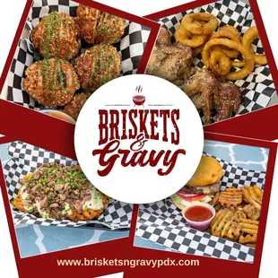 a variety of food items