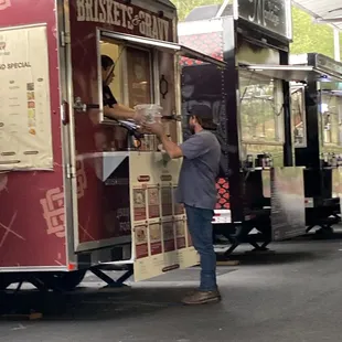 The food cart.