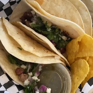 Brisket tacos