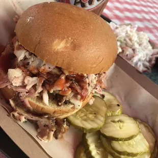 Pulled Chicken Sandwich