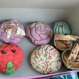 Bavarian Cream Filled Conchas