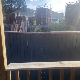 View from our front porch.