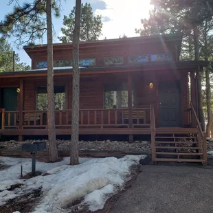 They have a seperate bedroom and a kitchenette