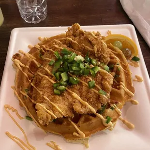 Chicken and Waffles