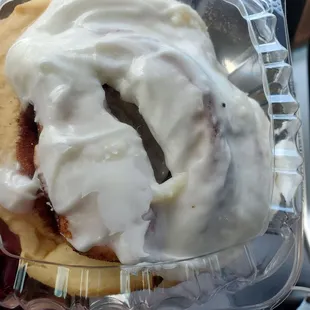 Made from scratch Cinnamon roll