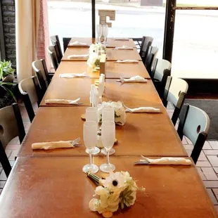 interior, sushi and sashimi