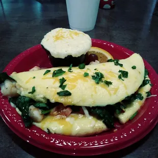 Shrimp Omelette