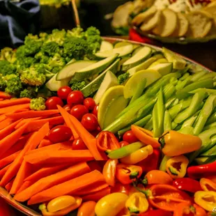 Fresh seasonal veggies