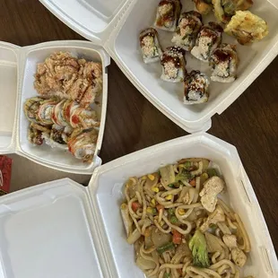 Leftovers from our Sushi Tasting Event