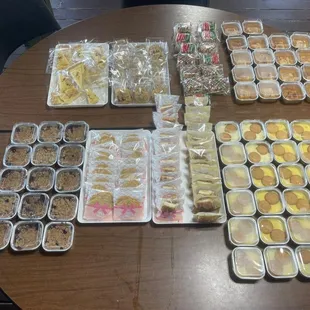 Desserts for an event