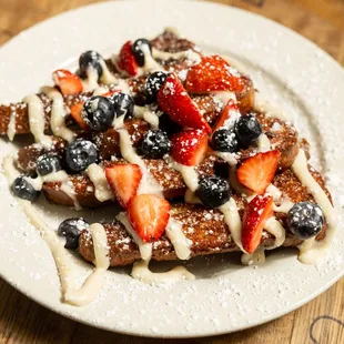 food, waffles