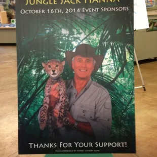 Jack Hanna is coming to Great Bend !!!  Amazing