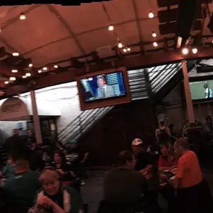 Pre game before sharks game