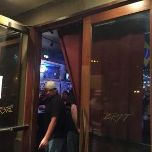 Blocking the view for people on the street.     Nice job guys!!!