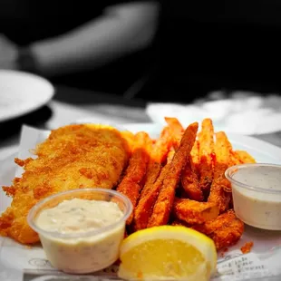 1 Piece Cod &amp; Chips  | ig: whaevaeats