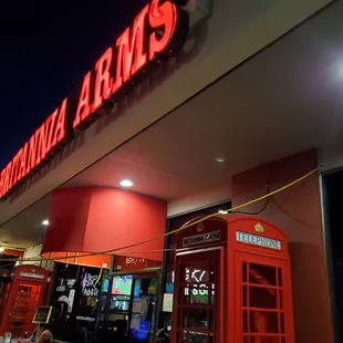 Outside/ entrance