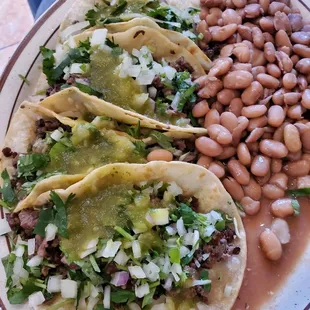 Tacos de asada