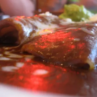 Cheese Enchiladas w/ Mole