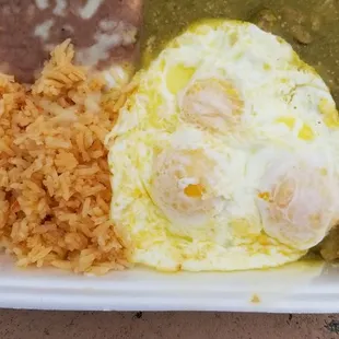 a meal in a styrofoam container