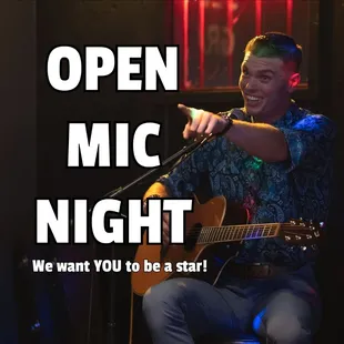 a man playing a guitar