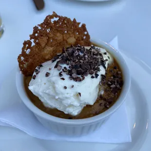 To die for butterscotch pudding