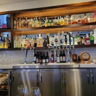 full bar at the roof top